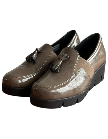  Δερμάτινο Γυναικείo Μοκασίνι - F508