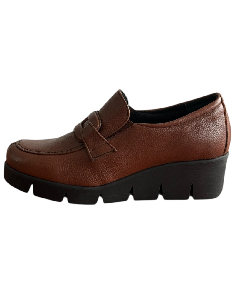  Δερμάτινο Γυναικείo Μοκασίνι - F510