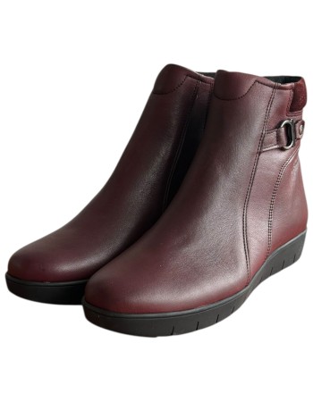 Δερμάτινο Γυναικείo Μποτάκι - F512