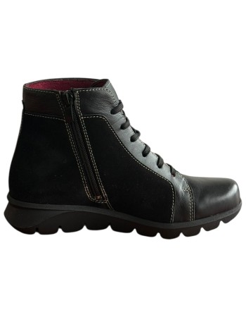 Δερμάτινο Γυναικείo Μποτάκι - F514