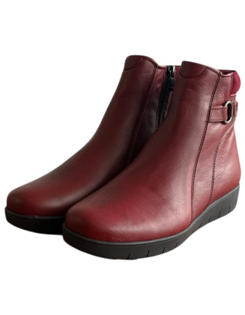 Δερμάτινο Γυναικείo Μποτάκι - F515