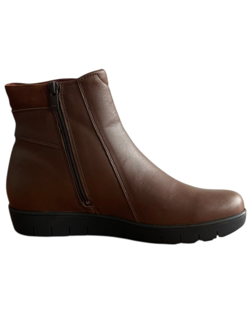 Δερμάτινο Γυναικείo Μποτάκι - F517