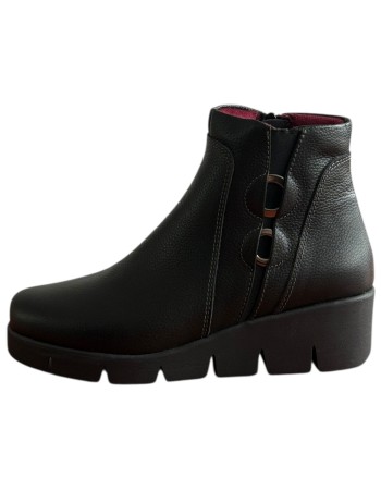 Δερμάτινο Γυναικείo Μποτάκι - F520