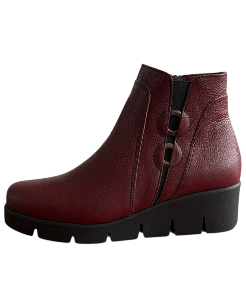 Δερμάτινο Γυναικείo Μποτάκι - F521