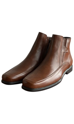  Δερμάτινο Ανδρικό Μποτάκι - F523