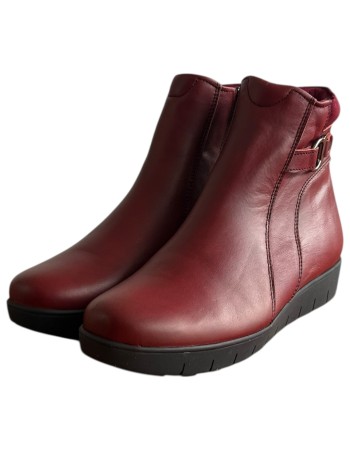 Δερμάτινο Γυναικείo Μποτάκι - F524