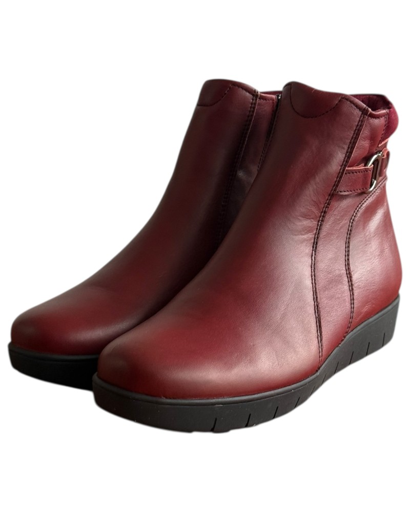 Δερμάτινο Γυναικείo Μποτάκι - F524