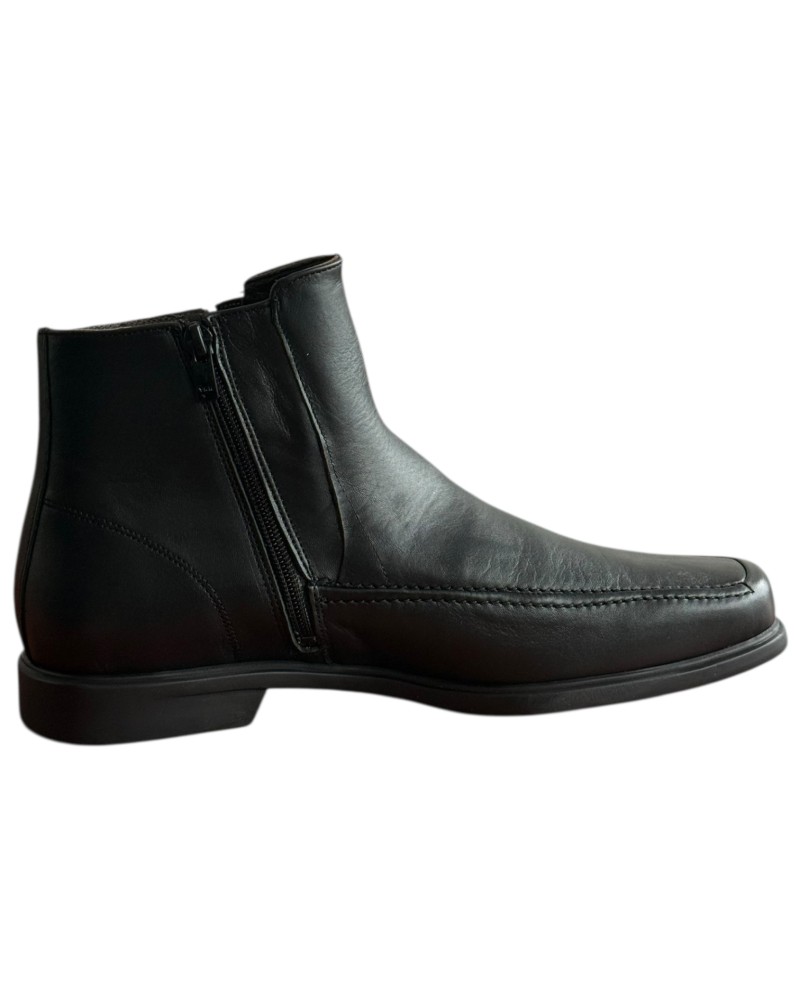  Δερμάτινο Ανδρικό Μποτάκι - F525