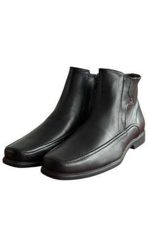  Δερμάτινο Ανδρικό Μποτάκι - F525