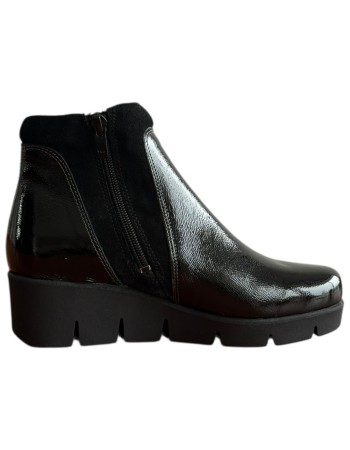 Δερμάτινο Γυναικείo Μποτάκι - F529