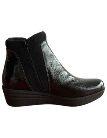 Δερμάτινο Γυναικείo Μποτάκι - F533