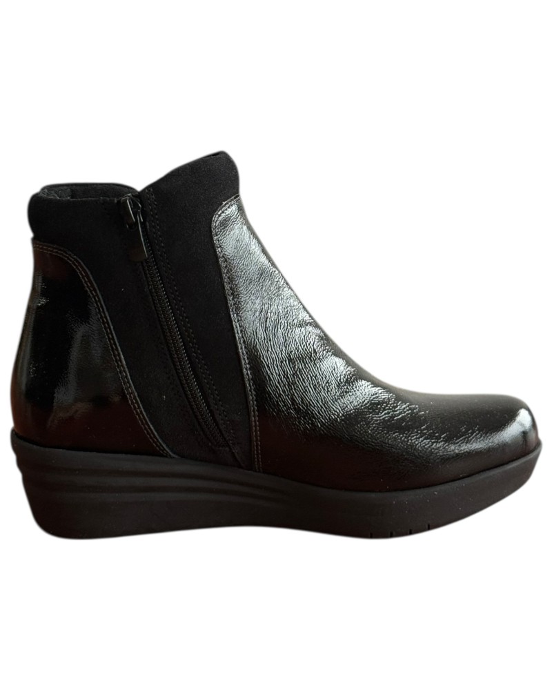 Δερμάτινο Γυναικείo Μποτάκι - F533