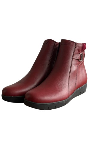 Δερμάτινο Γυναικείo Μποτάκι - F535