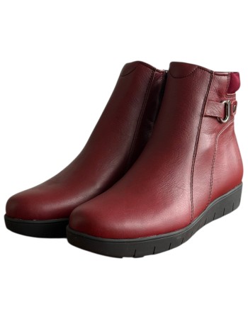 Δερμάτινο Γυναικείo Μποτάκι - F535