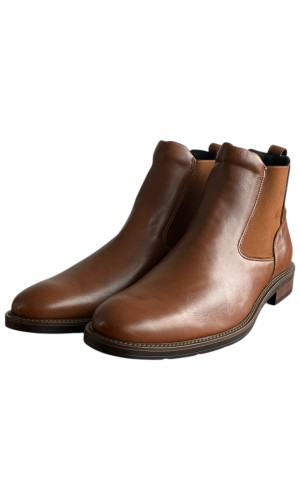  Δερμάτινο Ανδρικό Μποτάκι - F543