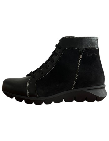 Δερμάτινο Γυναικείo Μποτάκι - F545