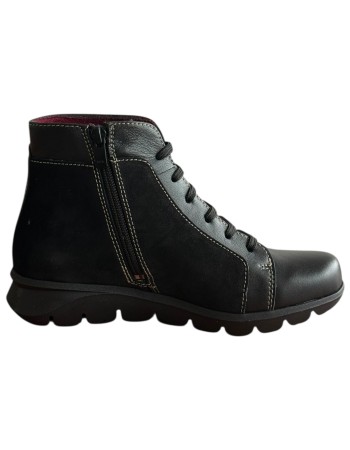 Δερμάτινο Γυναικείo Μποτάκι - F545