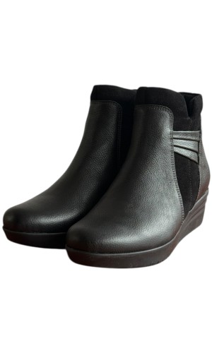 Δερμάτινο Γυναικείo Μποτάκι - F547