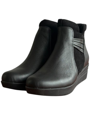 Δερμάτινο Γυναικείo Μποτάκι - F550