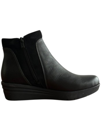 Δερμάτινο Γυναικείo Μποτάκι - F550