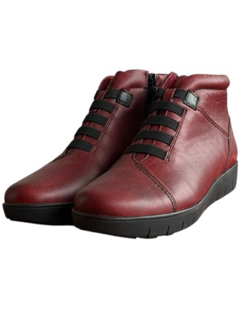 Δερμάτινο Γυναικείo Μποτάκι - F551