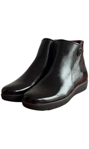 Δερμάτινο Γυναικείo Μποτάκι - F553