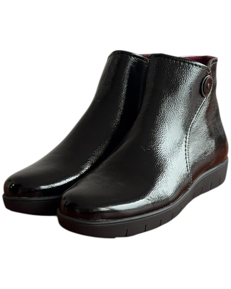 Δερμάτινο Γυναικείo Μποτάκι - F553