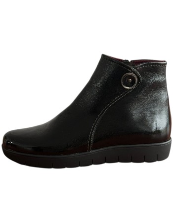 Δερμάτινο Γυναικείo Μποτάκι - F553