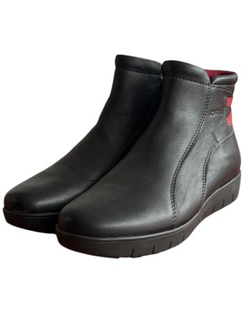 Δερμάτινο Γυναικείo Μποτάκι - F555