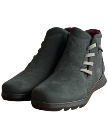 Δερμάτινο Γυναικείo Μποτάκι - F557