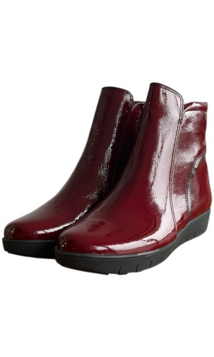 Δερμάτινο Γυναικείo Μποτάκι - F558