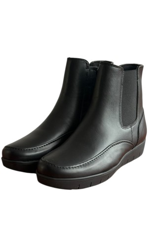 Δερμάτινο Γυναικείo Μποτάκι - F560