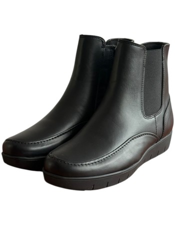 Δερμάτινο Γυναικείo Μποτάκι - F560