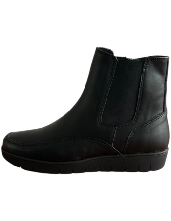 Δερμάτινο Γυναικείo Μποτάκι - F560