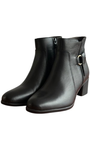 Δερμάτινο Γυναικείo Μποτάκι - F561