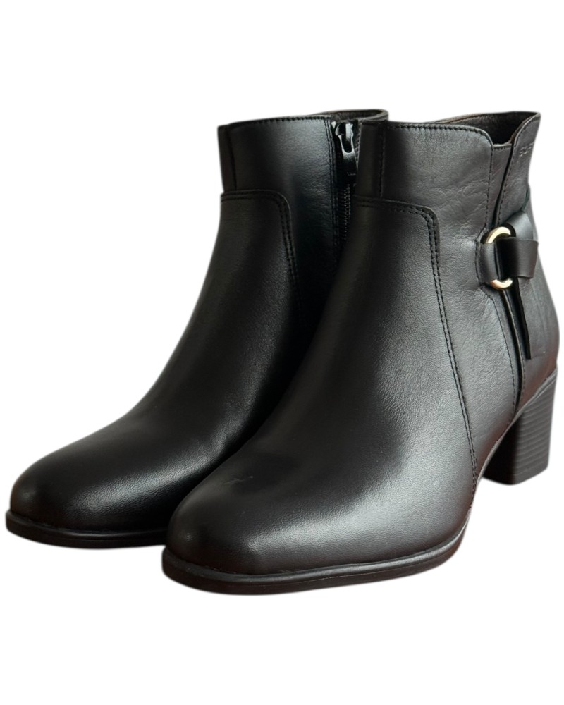 Δερμάτινο Γυναικείo Μποτάκι - F561