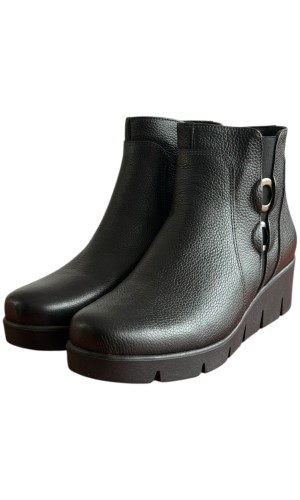 Δερμάτινο Γυναικείo Μποτάκι - F562