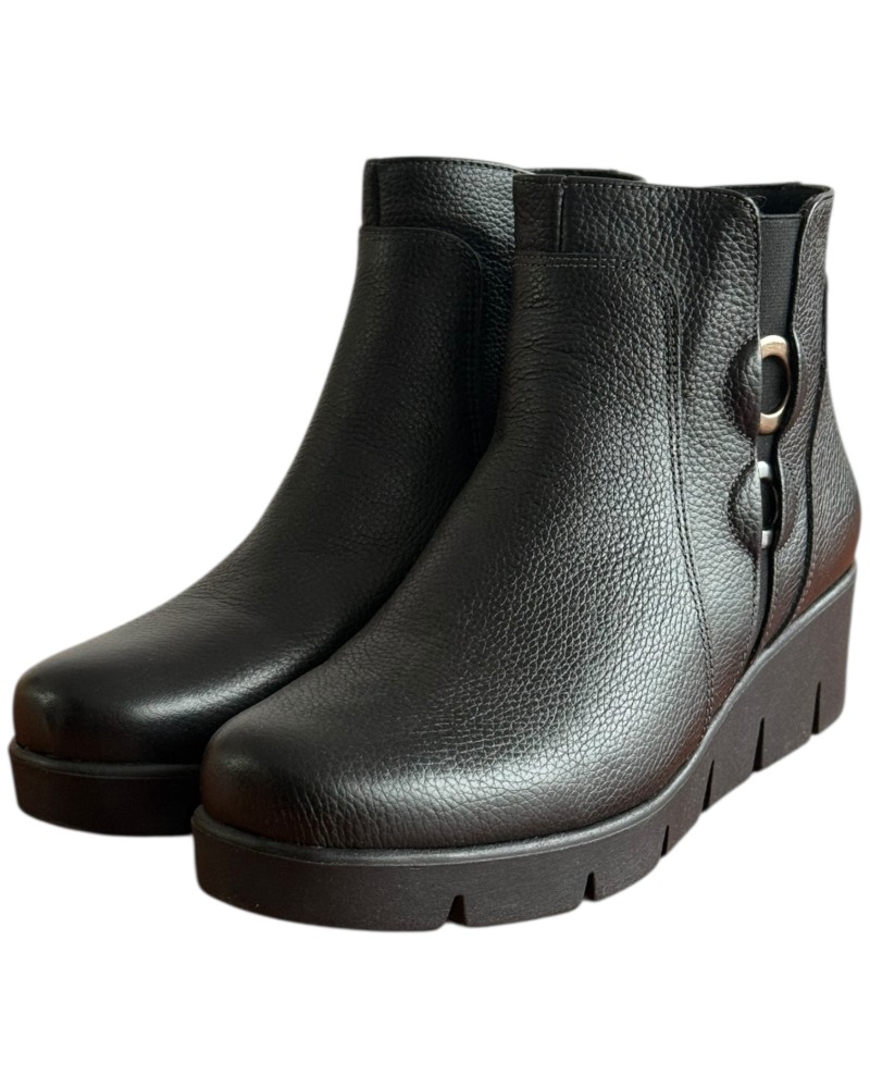 Δερμάτινο Γυναικείo Μποτάκι - F562