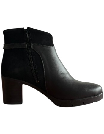 Δερμάτινο Γυναικείo Μποτάκι - F564