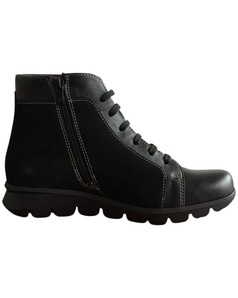 Δερμάτινο Γυναικείo Μποτάκι - F565