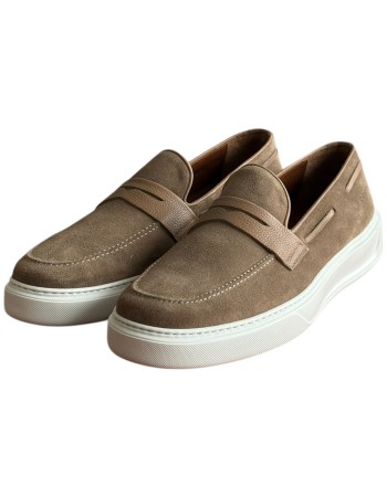  Δερμάτινο Ανδρικό Παπούτσι - F569