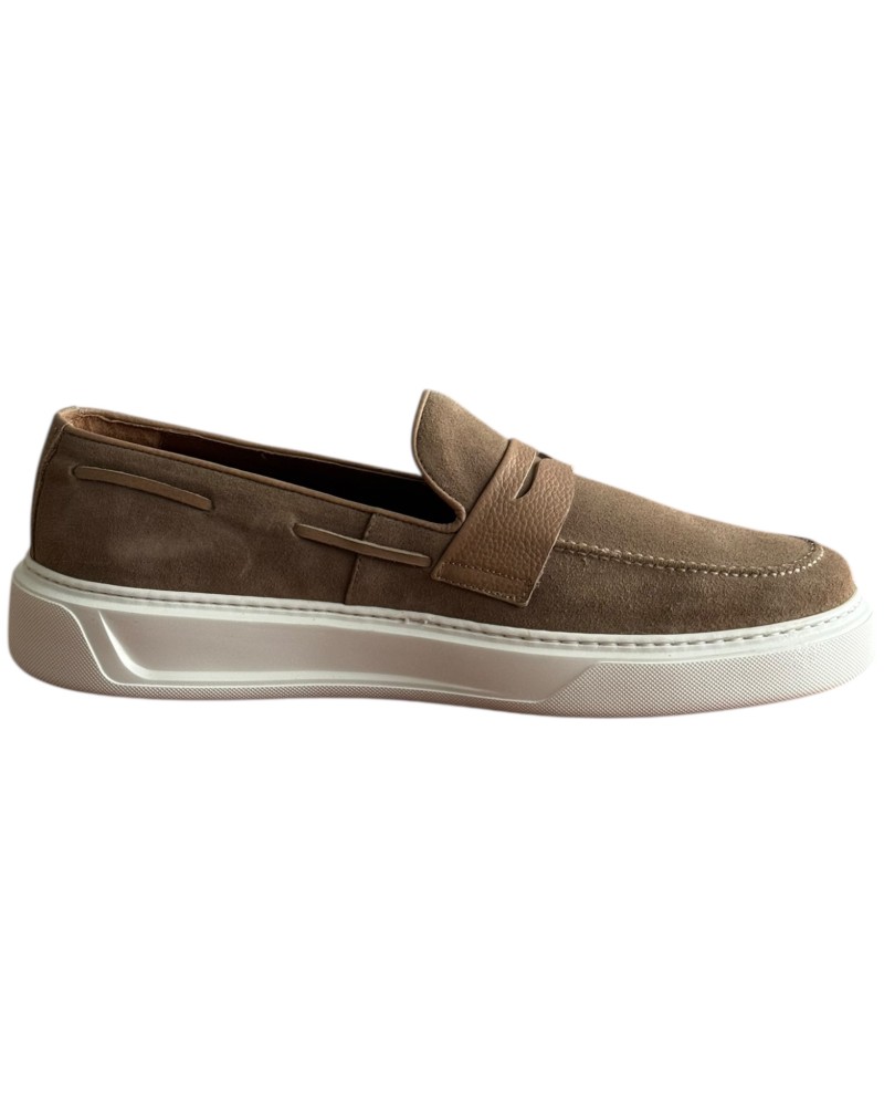  Δερμάτινο Ανδρικό Παπούτσι - F569