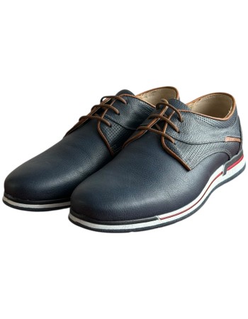  Δερμάτινο Ανδρικό Παπούτσι - F573