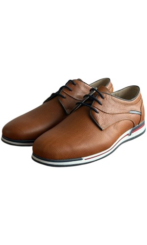  Δερμάτινο Ανδρικό Παπούτσι - F576