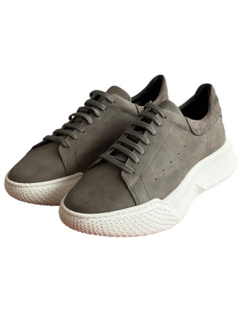  Δερμάτινο Ανδρικό sneaker- F590