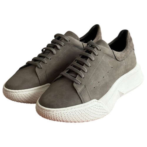  Δερμάτινο Ανδρικό sneaker- F590