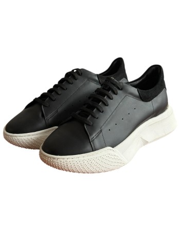  Δερμάτινο Ανδρικό sneaker- F591
