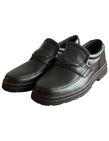  Δερμάτινο Ανδρικό Παπούτσι - F604