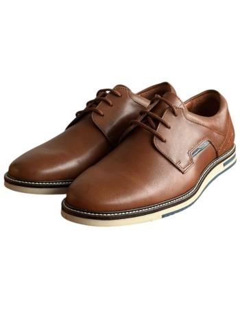  Δερμάτινο Ανδρικό Παπούτσι - F605