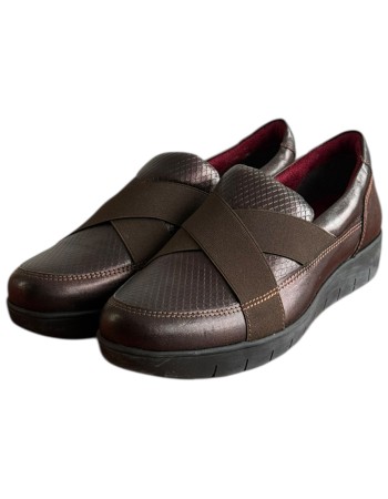  Δερμάτινο Γυναικείo Μοκασίνι - F616